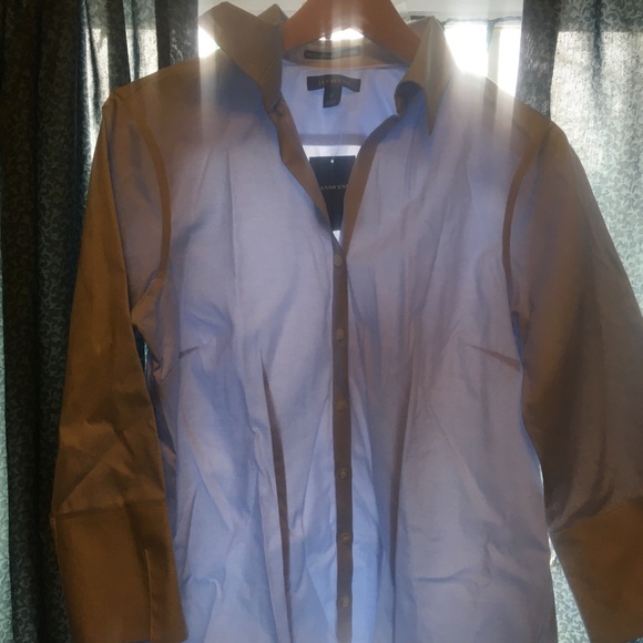 Light blue blouse